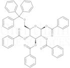 1,2,3,4-Tetra-O-benzoyl-6-O-trityl-b-D-glucopyranose