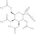 2,3,4,6-Tetra-O-acetyl-1-azido-1-deoxy-a-D-galactopyranosyl cyanide