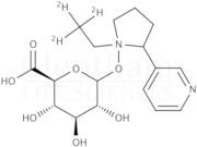 Nicotine-N-b-D-glucuronide methyl-D3