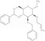 Methyl 2-O-Allyl-3-O-benzyl-4,6-O-benzylidene-α-D-mannopyranoside