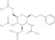 Phenylethyl 2-acetamido-3,4,6-tri-O-acetyl-2-deoxy-b-D-glucopyranoside