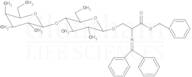 N-Diphenylmethylene-O-(2,3,6,2'',3'',4'',6''-hepta-O-acetyl-b-D-lactosyl)-L-serine benzyl ester