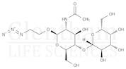 2-Azidoethyl 2-acetamido-2-deoxy-4-O-β-D-galactopyranosyl-β-D-glucopyranoside