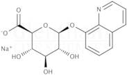 8-Hydroxyquinoline-b-D-glucuronide sodium salt