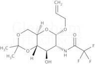 Allyl 2-deoxy-4,6-O-isopropylidene-2-(trifluoroacetamido)-a-D-glucopyranoside