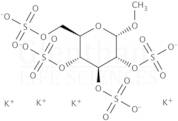 Methyl a-D-glucopyranoside 2,3,4,6-tetrasulfate potassium salt