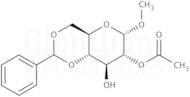 Methyl 2-O-acetyl-4,6-O-benzylidene-a-D-glucopyranoside