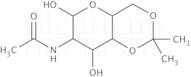 2-Acetamido-2-deoxy-4,6-O-isopropylidene-D-glucopyranose