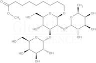 8-Methoxycarbonyloctyl 2-O-(a-L-fucopyranosyl)-3-O-(a-D-galactopyranosyl)-b-D-galactopyranoside