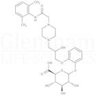 Desmethyl ranolazine b-D-glucuronide