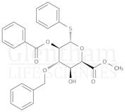 Methyl (phenyl 2-O-benzoyl-3-O-benzyl-1-thio-a-L-idopyranosyluronate)