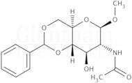 Methyl 2-acetamido-2-deoxy-4,6-O-benzlydene-O-β-D-glucopryanoside