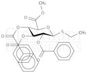 Ethyl 2,3,4-tri-O-benzoyl-b-D-thioglucopyranosiduronic acid methyl ester