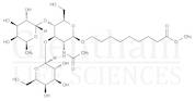 8-Methoxycarbonyloctyl 2-acetamido-2-deoxy-4-(a-L-fucopyranosyl)-3-O-(b-D-galactopyranosyl)-b-D-glucopyranoside
