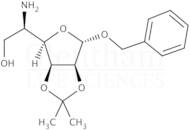 Benzyl 5-amino-5-deoxy-2,3-O-isopropyl-α-D-mannofuranoside