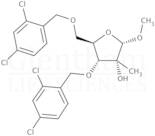 Methyl 3,5-di-O-(2,4-dichlorobenzyl)-2-C-methyl-a-D-ribofuranoside