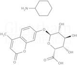 4-Methylumbelliferyl α-L-idopyranosiduronic acid cyclohexylammonium salt