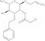 Allyl 3-O-benzyl-2-O-chloroacetyl-a-L-rhamnopyranoside