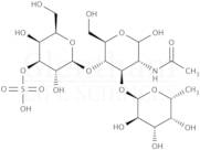 2-Acetamido-2-deoxy-4-O-(3-sulfo-a-D-galactopyranosyl)-3-O-(a-L-fucopyranosyl)-D-glucopyranoside