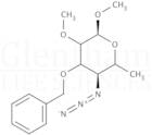 Methyl 4-Azido-4,6-dideoxy-2-O-methyl-3-O-benzyl-α-D-glucopyranoside