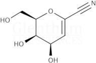 2,6-Anhydro-3-deoxy-D-lyxo-hept-2-enononitrile