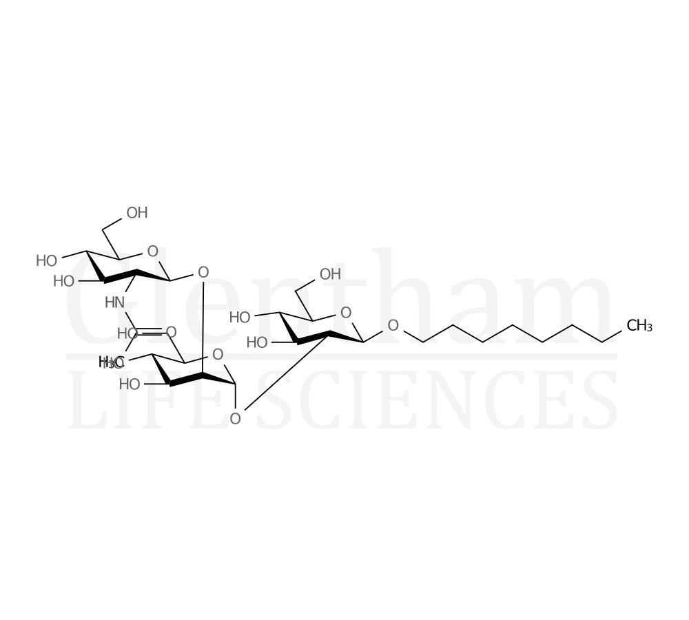 Octyl O-2-(acetylamino)-2-deoxy-b-D-glucopyranosyl-2-O-a-D-mannopyranosyl-2-D-glucopyranoside
