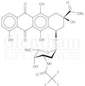 N-(Trifluoroacetyl)-1-desmethyl daunorubicin