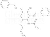 Allyl 2-(Acetylamino)-2-deoxy-3,6-bis-O-benzyl-β-D-glucopyranoside