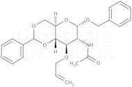 Benzyl 2-acetamido-3-O-allyl-4,6-O-benzylidene-2-deoxy-a-D-glucopyranoside