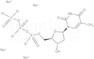 2''-Deoxythymidine 5''-triphosphate trisodium salt (dTTP)