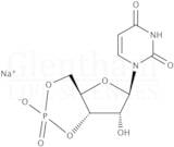 Uridine-3'',5''-cyclic monophosphate sodium salt