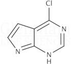 6-Chloro-7-deazapurine (4-Chloro-1h-pyrrolo(2,3-d)pyrimidine)