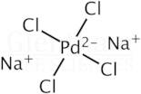 Sodium tetrachloropalladate(II) hydrate, 99.9%