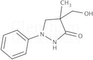 4-Hydroxymethyl-4-methyl-1-phenyl-3-pyrazolidone