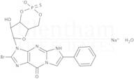 Rp-8-Bromo-β-phenyl-1,N2-ethenoguanosine 3′,5′-cyclic monophosphorothioate sodium salt