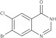 7-Bromo-6-chloro-quinazoline-4(3H)-one