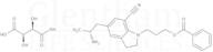 5-[(2R)-2-Aminopropyl]-1-[3-(benzoyloxy)propyl]-2,3-dihydro-1H-indole-7-carbonitrile (2R,3R)-2,3...