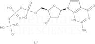 7-Deaza-2′-deoxyguanosine 5′-triphosphate lithium salt