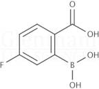 2-Carboxy-5-fluorophenylboronic acid