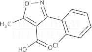 3-(2-Chlorophenyl)-5-methylisoxazole-4-carboxylic acid (CMIC acid)