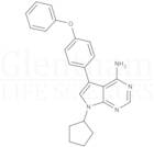 7-Cyclopentyl-5-(4-phenoxyphenyl)-7H-pyrrolo[2,3-d]pyrimidin-4-ylamine