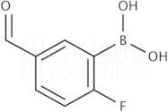 2-Fluoro-5-formylphenylboronic acid