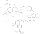 5-Acetamido-3-[4-[3-[4-(2,4-di-tert-pentylphenoxy)butylcarbamoyl]-4-hydroxy-1-naphthoxy]phenylazo]-4-hydroxy-2,7-naphthalenedisulfonic acid disodium salt