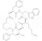 Cyclo(7-aminoheptanoyl-Phe-D-Trp-Lys-Thr[Bzl])