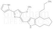 Butylcycloheptylprodigiosin