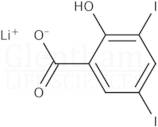 Lithium 3,5-diiodosalicylate