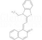 1-[[3-Ethyl-2(3H)-benzothiazolylidene]ethylidene]-2(1H)-naphthalenone