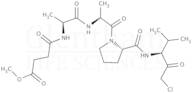 N-(Methoxysuccinyl)-Ala-Ala-Pro-Val-chloromethyl ketone elastase inhibitor