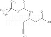 (S)-3-(Boc-amino)-5-hexynoic acid