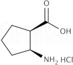 (1R,2S)-(-)-2-Amino-1-cyclopentanecarboxylic acid hydrochloride hemihydrate